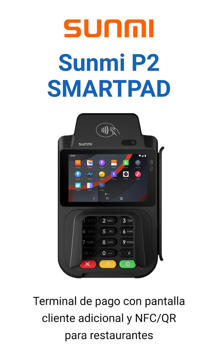 Sunmi-P2-Smartpad-terminal-de-pago